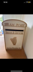 wedding postbox for rent