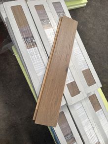 Engineered floor boards oak frappe