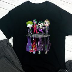 Joker Chibi Real Halloween Costume Design T Shirt tee top shirt