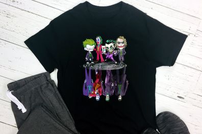 Joker Chibi Real Halloween Costume Design T Shirt tee top shirt