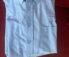 Vintage Blue Uniform Shirts(14 in total) 3euro EACH or all for 40euro