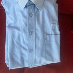 Vintage Blue Uniform Shirts(14 in total) 3euro EACH or all for 40euro