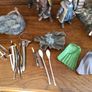 Collection of Lord of the rings figures and some accessories Image 5