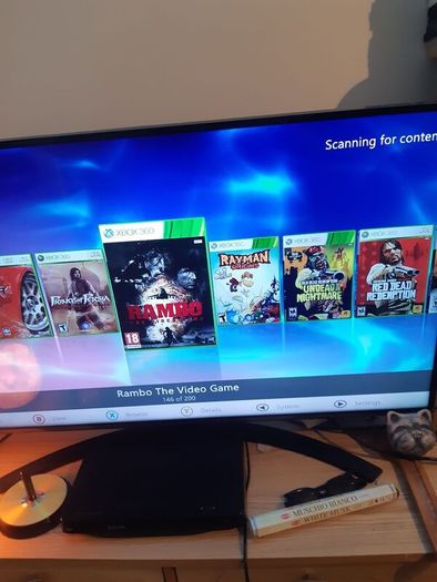 Xbox 360 Slim 1TB RGH Modded With 100s Of Games