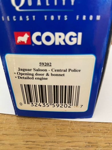 Corgi Jaguar police