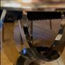 Black Marble Dining Table & 4 Velvet Chairs Image 3