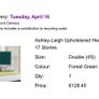 Velvet Double Headboard (135cm wide) Forest Green Image 5