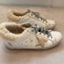 Golden Goose shearling superstar trainers Image 2
