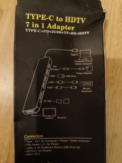 Type-C to Hdtv 7 in 1