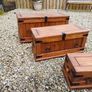 Vintage Wooden Storage Boxes Image 8