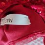 M&S Red Sparkly lined Dress. Age 5-6 .. Red Sparkly Image 3