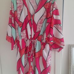ladies beautiful print play suit