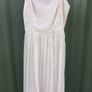 Vintage chiffon two piece wedding outfit, sz 10, 1980s, D18 post 6e Image 5