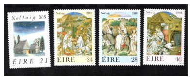 1988 Ireland Christmas Commemorative Stamps Mint Never Hinged (MNH)