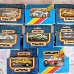 Matchbox Mb Lot X 8, Boxed ,ford ,mr2, Porsche, Renault 11, Nissan, Pontiac, Etc