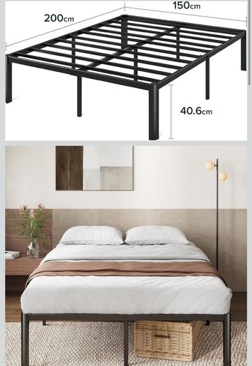 King Size mattress and bed frame Emma brand