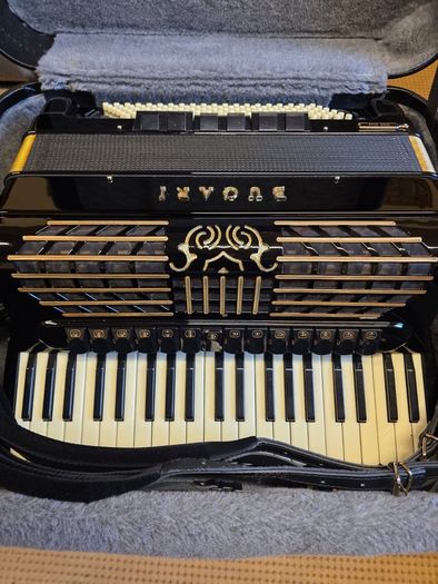 New Bugari 288 gold plus 120 Bass accordion