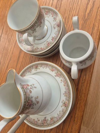 Vintage Noritake Ireland 14pc Tea Set