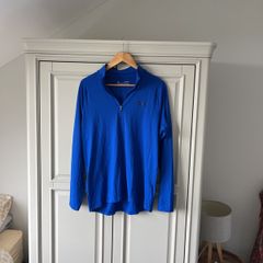under armour royal blue men's zippy medium