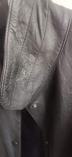 Authentic Vintage Sardar Soft Leather Jacket Rare Embossed Detail  Size 16 (Fits M-L Oversized)