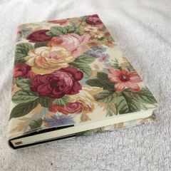 Fabric covered notebook