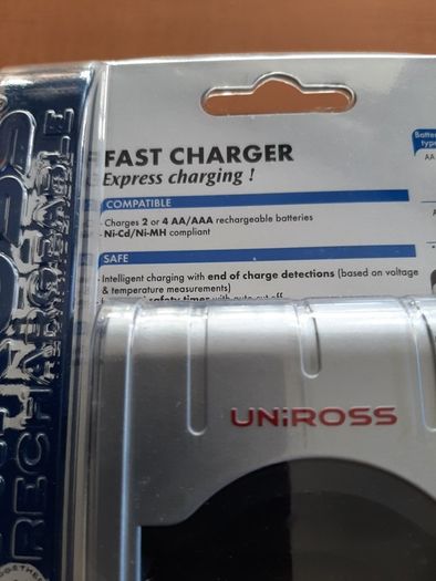 Uniross battery recharger BNIB