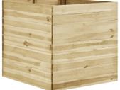Garden Raised Bed 100x100x97 cm Impregnated Pinewood