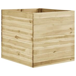 Garden Raised Bed 100x100x97 cm Impregnated Pinewood