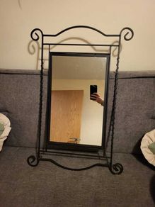 Black Design Mirror