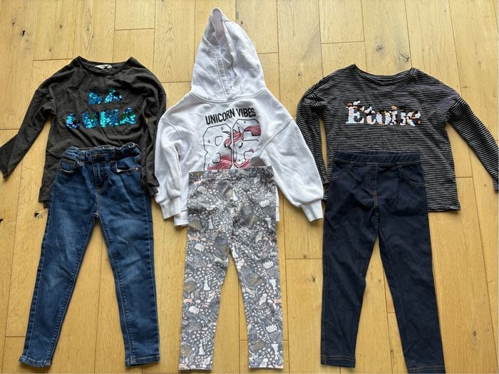 Mixed ages girls clothes 4-7 years