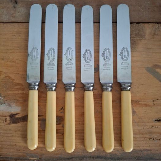 Firth Stainless A1 Faux Bone Handle Knives