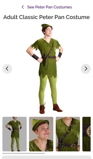 Peter Pan Halloween Costume