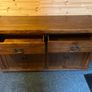 Solid oak home cabinet Image 3