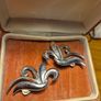Vintage Silver Tone Earrings Image 3