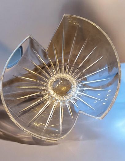 Rare Signed Louise Kennedy Tipperary Crystal Aurora Large Bowl New