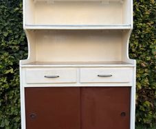 1950s retro vintage rockabilly kitchen larder/dresser