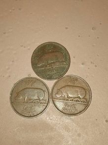 1940s Half Pennys