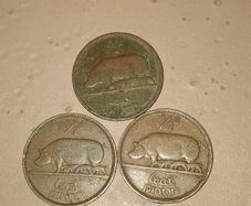 1940s Half Pennys
