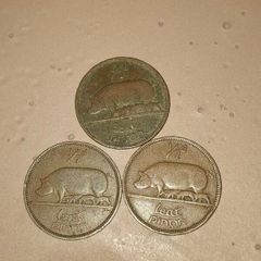 1940s Half Pennys