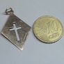 Vintage 9ct Gold Birmingham Cross Pendant Image 2