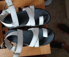 Doc marten sandals .
