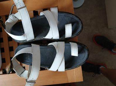 Doc marten sandals .