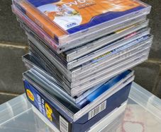 Various Selection of New Blank CDs and DVDs