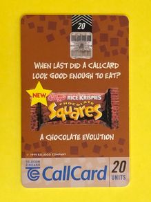 Callcard 1233 Kelloggs Squares