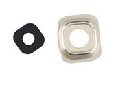 Back Camera Lens Frame Holder for Samsung Galaxy S6 GOLD-#114157