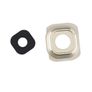 Back Camera Lens Frame Holder for Samsung Galaxy S6 Edge Gold-#115523 Image 2