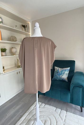 Ladies Caramel / Tan Coloured Short Sleeved Top from Primark