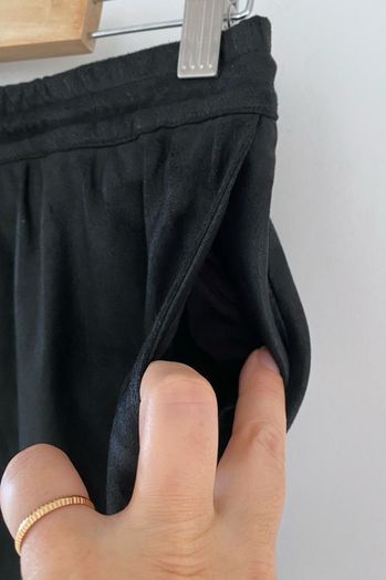 Selected Femme mini leather skirt