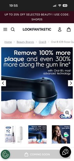 Oral-B iO9 Electric Toothbrush Brand New