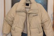 Cute Cream XS Bershka Jacket